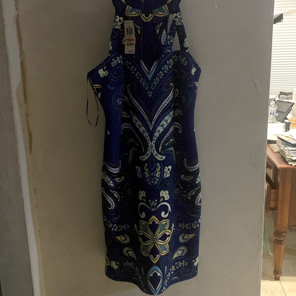 INC Jungle Paisley dress for sale in small.  New tags $89.50